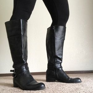 Knee High Leather Boots